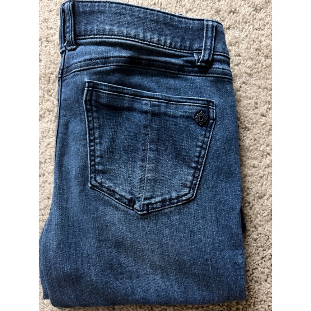Democracy Ab Solution Bootcut Jeans Womens 8 Blue Stretch Medium Wash Western - Picture 2 of 8